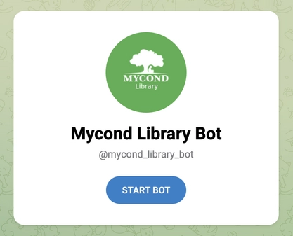 Mycond Telegram бот іконка телеграм каналу