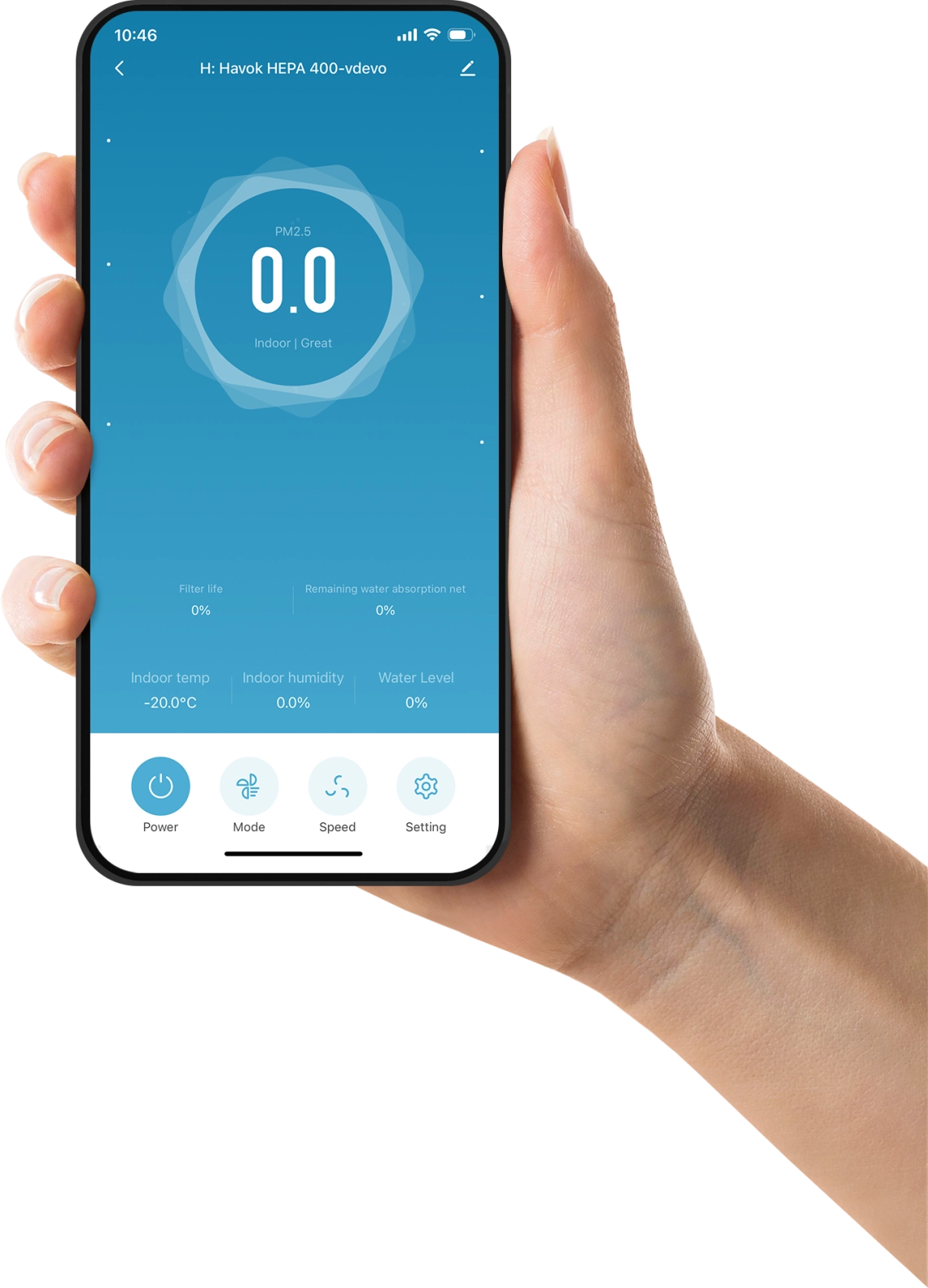 MyCond H:HAVOK HEPA 400 Вбудований Wi-Fi для керування