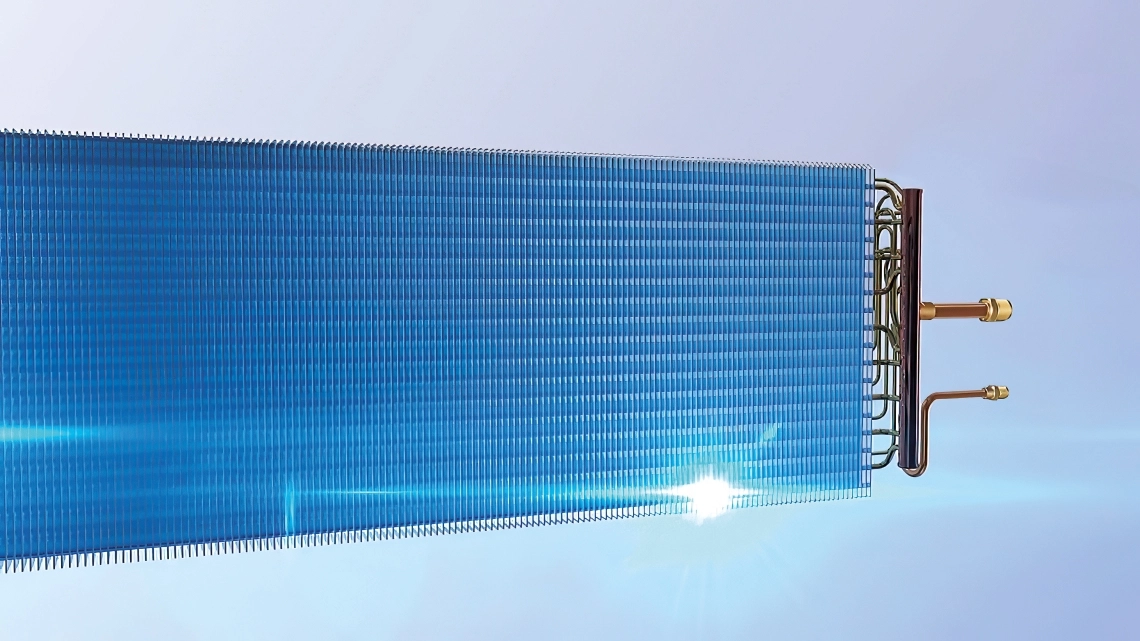 Канальний блок з 100% свіжого повітря теплообмінник