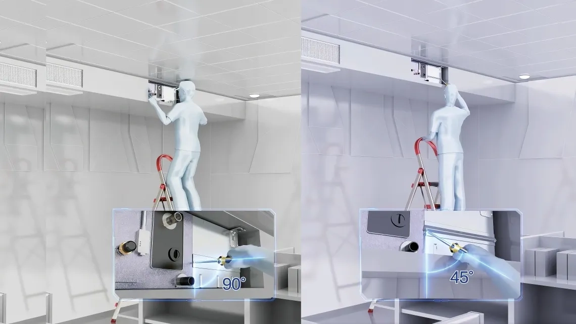 MyCond Канальний блок з високим статичним тиском зручний доступ до друкованої плати