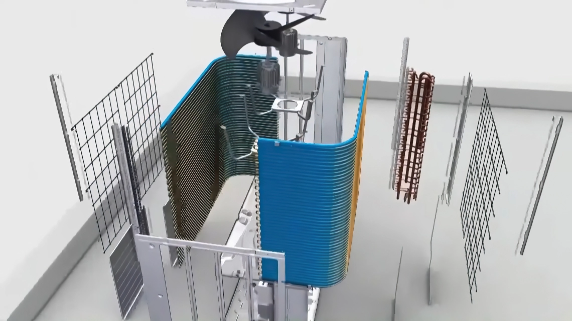 MyCond MRF 6 конструкція секційного теплообмінника
