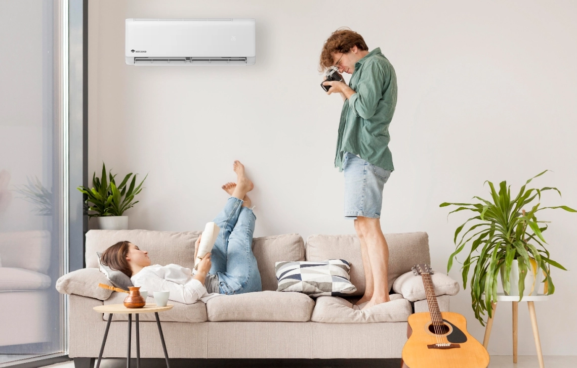 Mycond Настінні фанкойли серії MHW Q комфорт в кімнаті