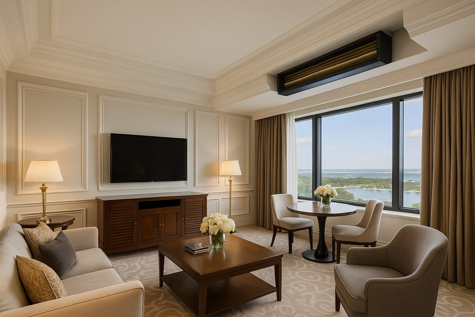 Універсальний канальний фанкойл Mycond MCFDS з низьким напором та сучасним дизайном