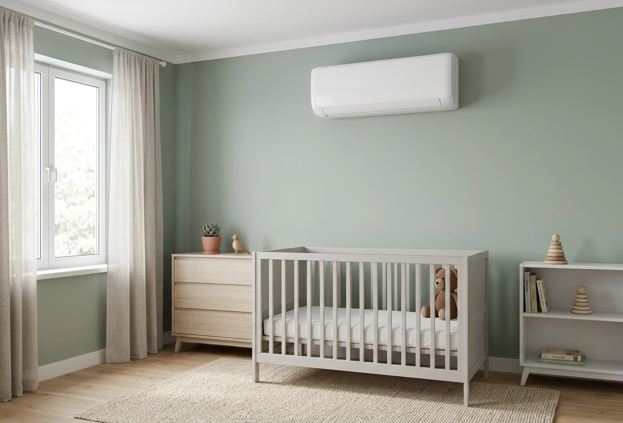 Фанкойл настінний з широким кутом жалюзі, без протягів Mycond MHW-Q