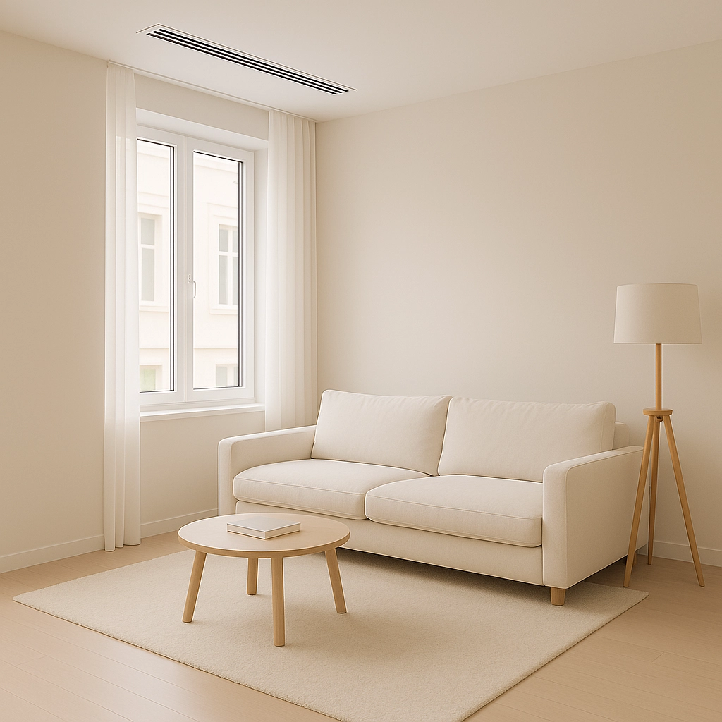 Канальний середньонапірний фанкойл для вентиляційних каналів Mycond MCFC