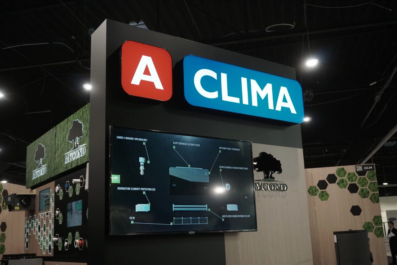 Виставковий стенд MyCond на HVAC Expo у Варшаві
