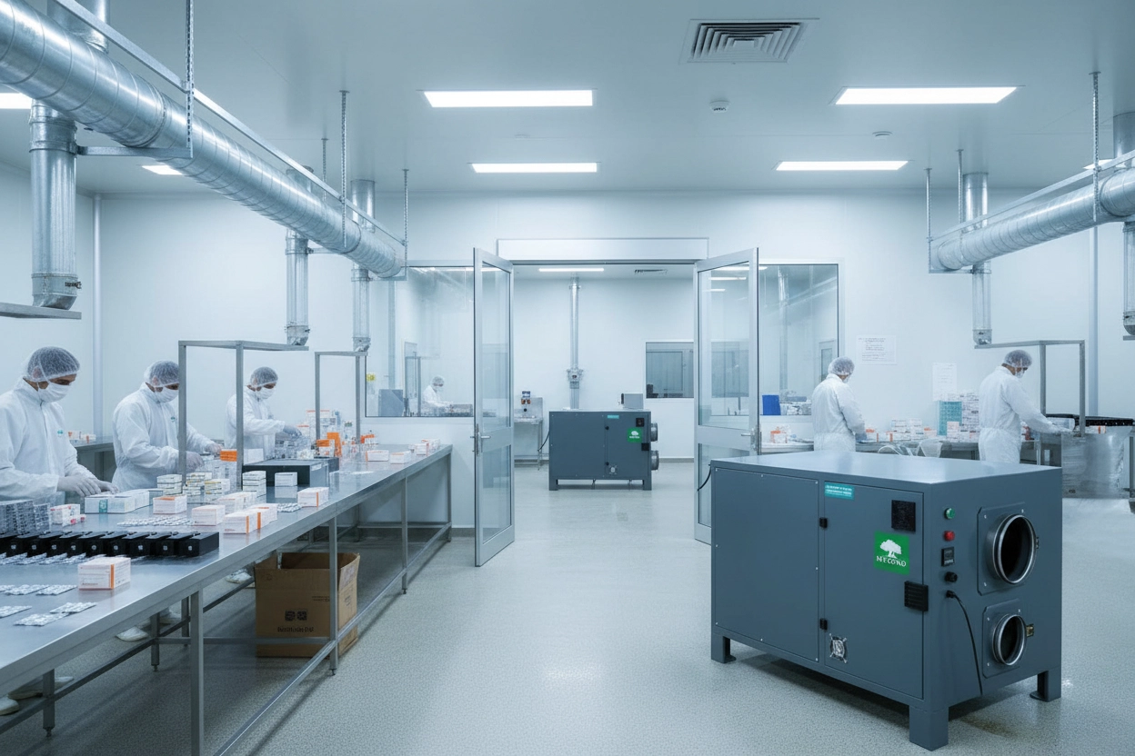 Адсорбційний осушувач повітря Mycond DESS для промислових об