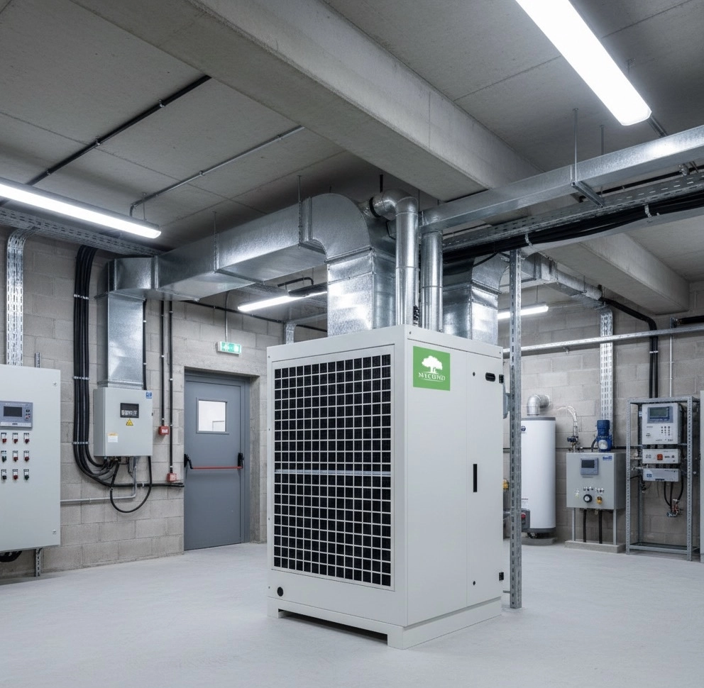 Осушувач повітря з манометрами для контролю тиску системи від Mycond серії MID MSP