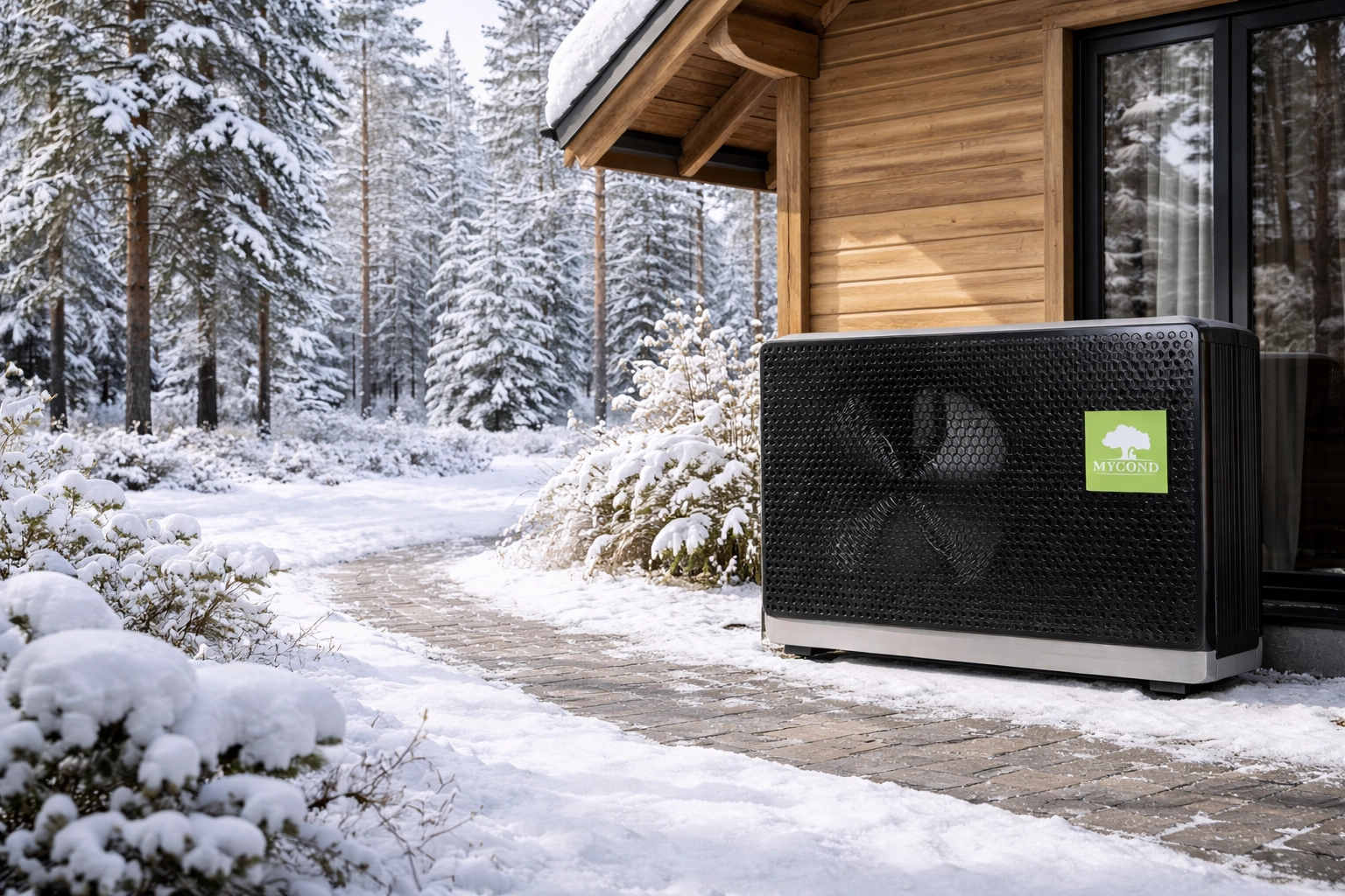 Тепловий насос для квартири з фанкойлами енергозбереження Mycond BeeSmart