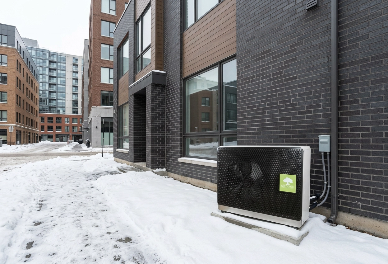 Тепловий насос для квартири зниження споживання енергії Mycond BeeSmart