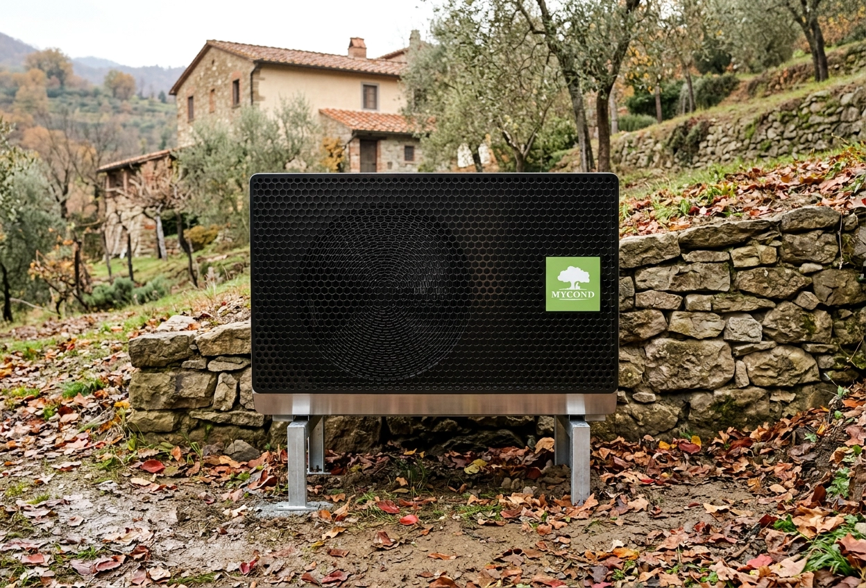 Ефективна робота системи опалення з тепловим насосом Mycond BeeSmart