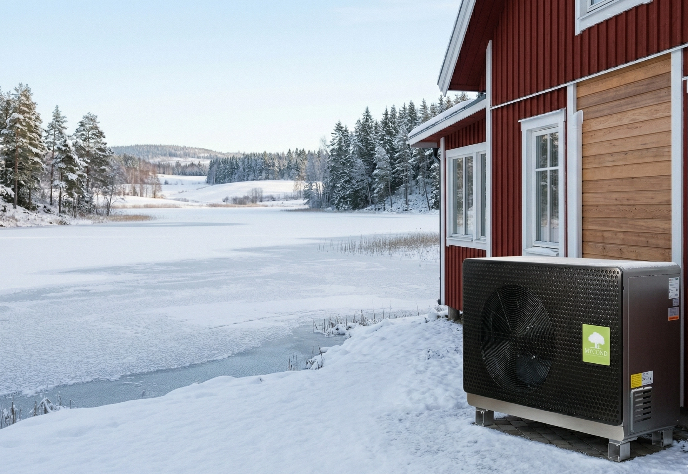 Ефективна робота теплового насоса Mycond BeeSmart в офісах