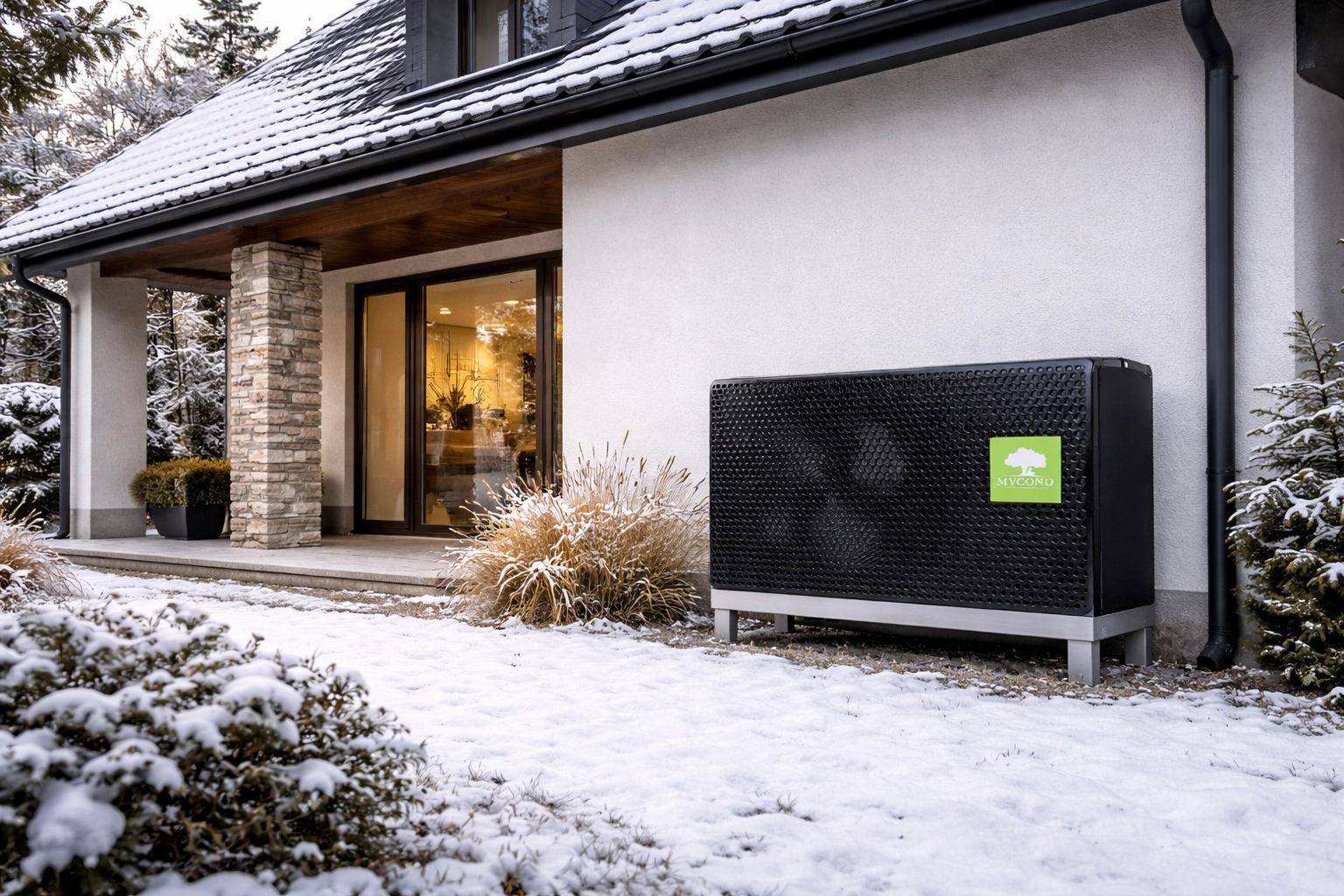 Тепловий насос комфортна експлуатація в будівлях Mycond BeeSmart