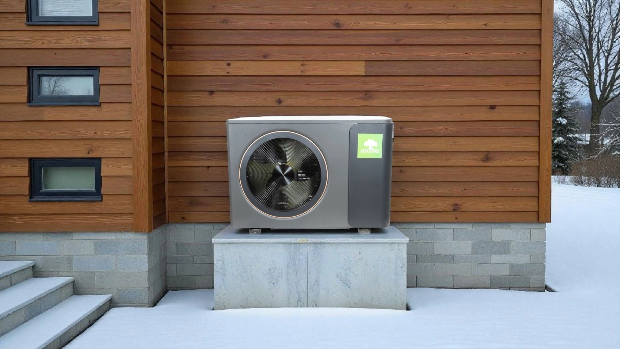 Тепловий насос Mycond MBasic для охолодження влітку та опалення взимку