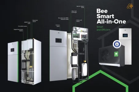 7 переваг теплового насосу серії BeeSmart All-in-One