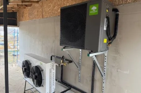 Заміський будинок з тепловими насосами Mycond Split серії BeeHeat