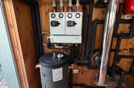 Сімейний будинок з тепловими насосами Mycond Split серії BeeSmart