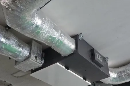 Виробничий цех з вентиляційними установками Mycond Energy Recovery MVC700-A