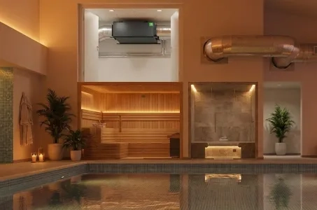 Вимоги до приміщення для канального осушувача MSHA(C): техприміщення, повітроводи, простір та постійна робота