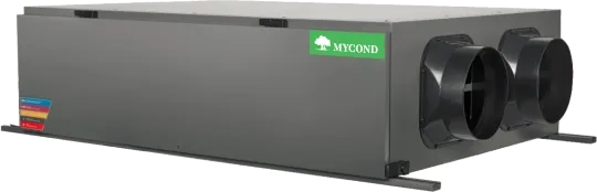 Осушувач повітря з інверторним компресором та мотором вентилятора серії MSHA(C)-***IX