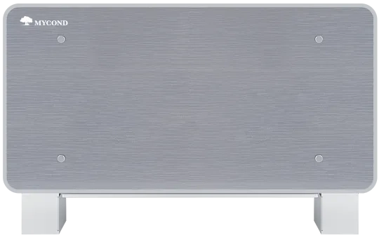 Дизайнерські підлогові фанкойли серії Silver Glass