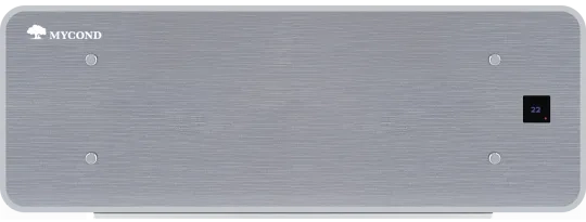 Дизайнерські фанкойли настінного монтажу серії Silver Glass Wall