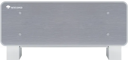 Дизайнерські підлогові фанкойли серії Silver Glass Low