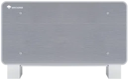 Дизайнерські підлогові фанкойли серії Silver Glass