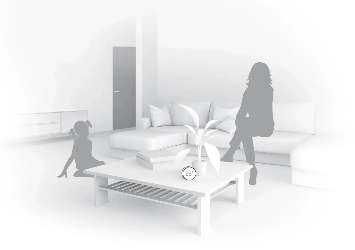 MyCond Датчик температури та вологості Zigbee моніторинг клімату в розумному будинку