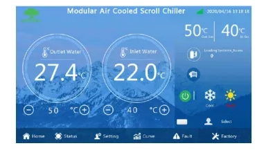 MyCond Inverter MCU-YHI Модульний Inverter MCU-YHI панель керування