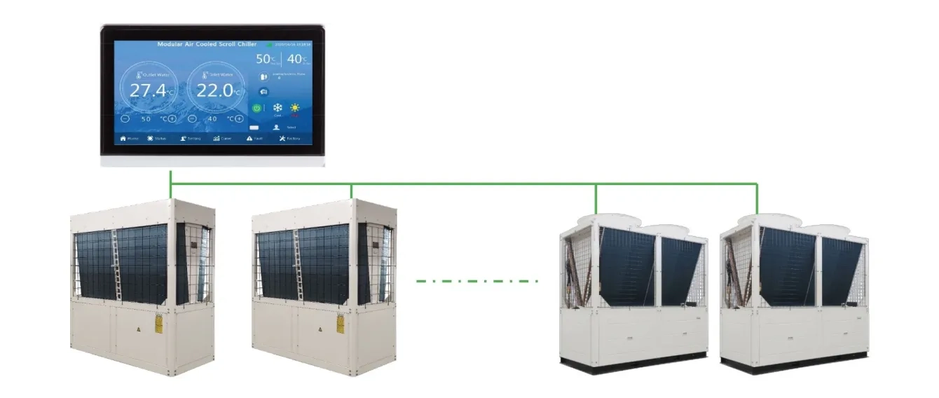 MyCond Inverter MCU-YHI теплові насоси з  сенсорним керуванням