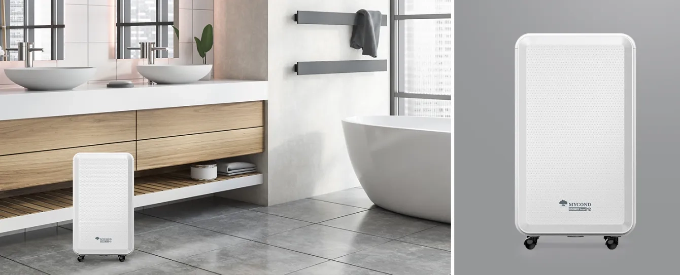 MyCond Roomer Smart 12 компактний осушувач повітря для ванної кімнати