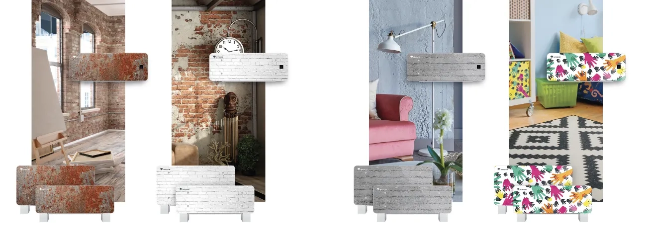 MyCond Silver Glass Wall різноманітність дизайнів