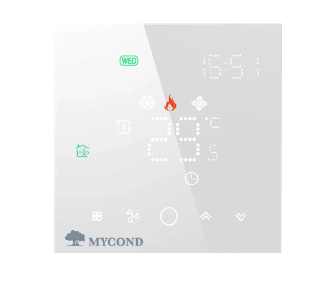 Термостат фанкойла MyСond Block дисплей керування
