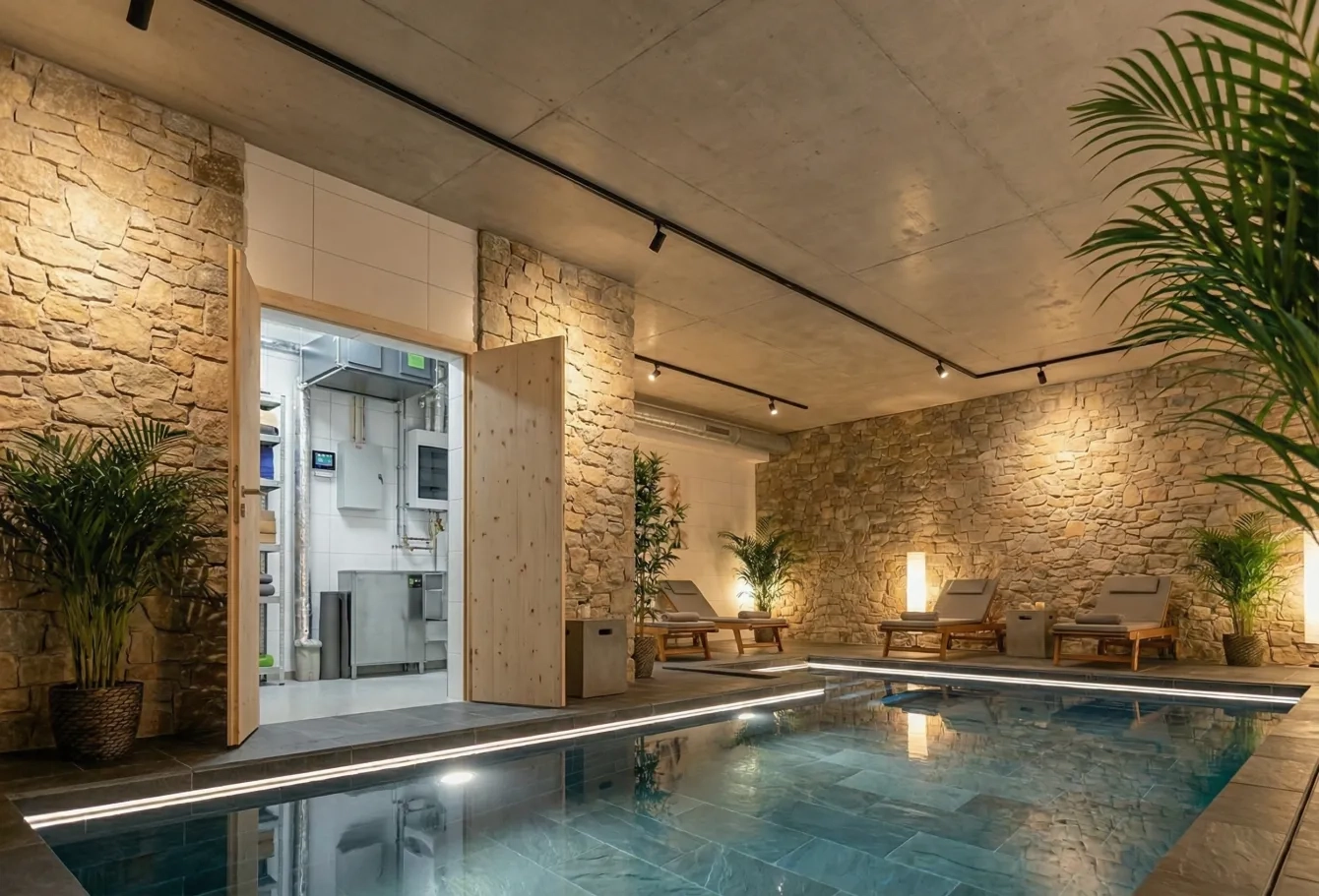 Осушувач або вентиляція для басейну: порівняння всіх варіантів